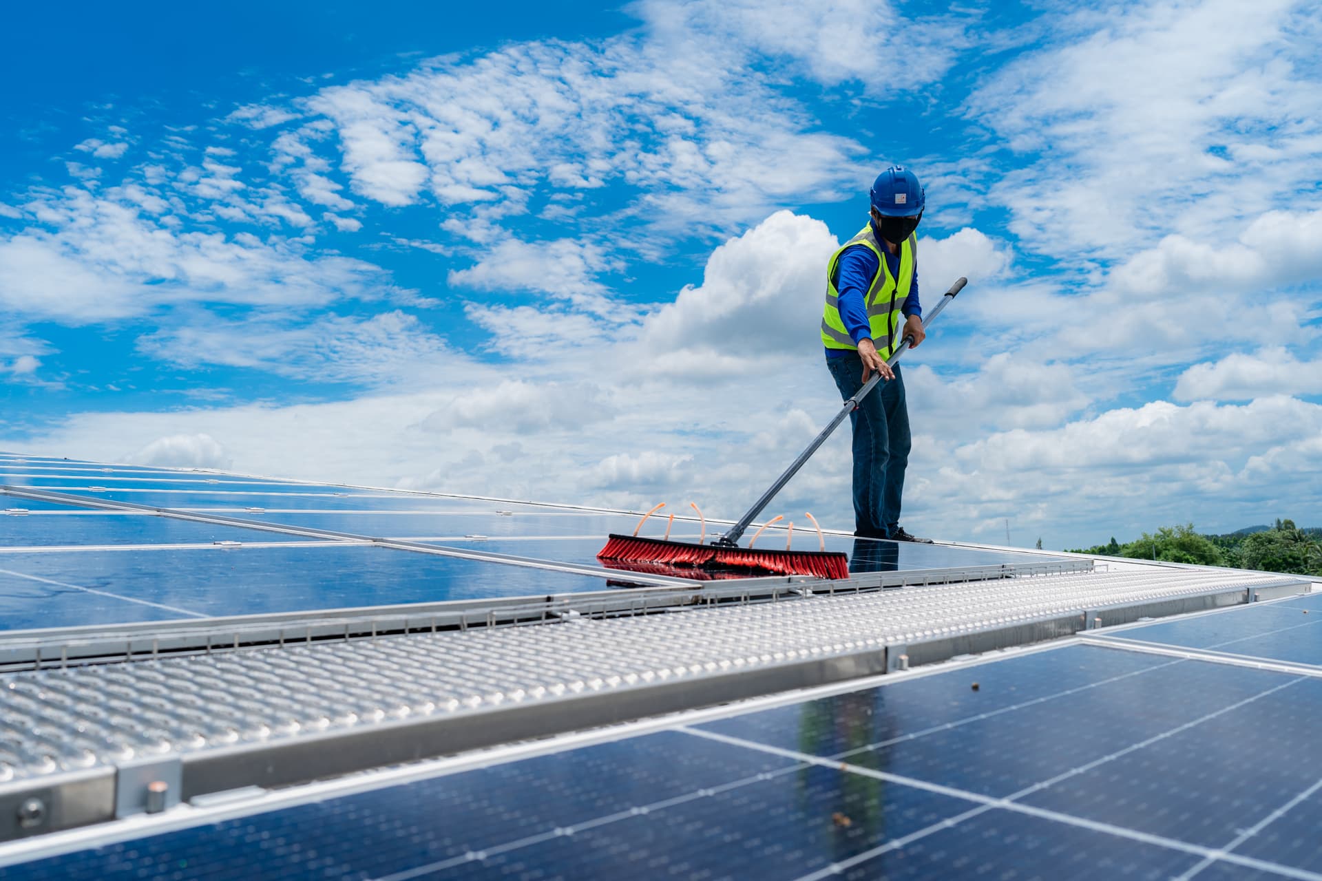 Solar Panel Cleaning